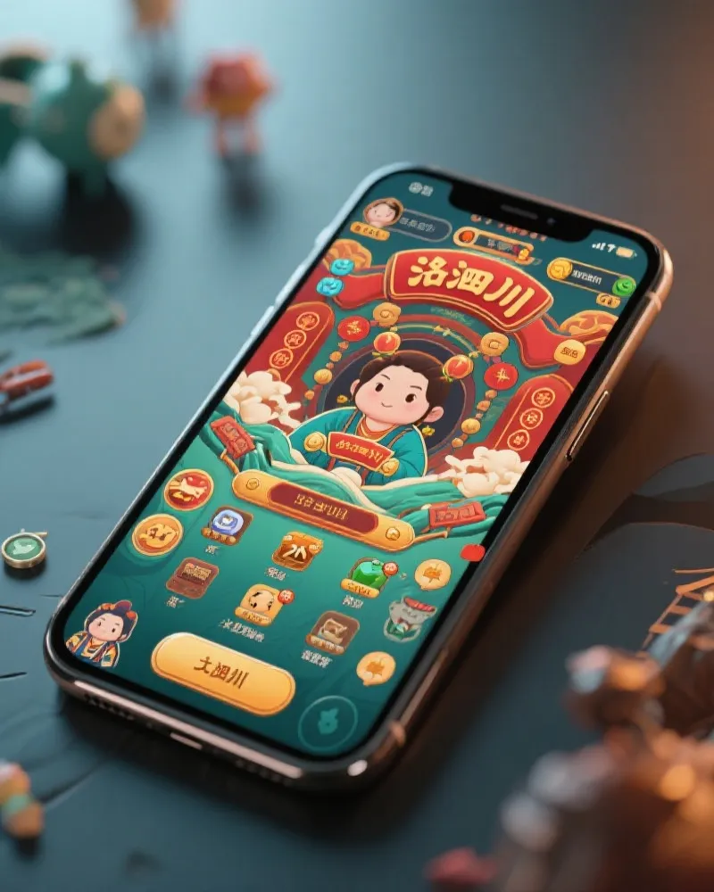四川麻将 APP 界面展示